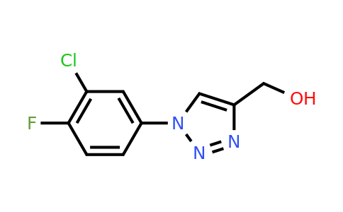 CAS 1249088-63-8 | [1-(3-chloro-4-fluorophenyl)-1H-1,2,3-triazol-4-yl]methanol