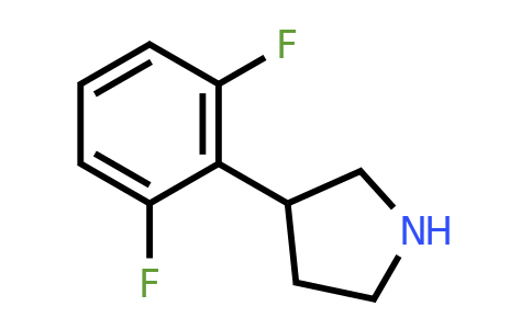 CAS 1249095-89-3 | 3-(2,6-difluorophenyl)pyrrolidine