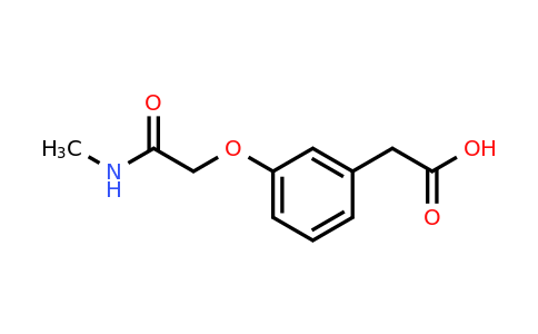CAS 1249109-09-8 | 2-{3-[(methylcarbamoyl)methoxy]phenyl}acetic acid