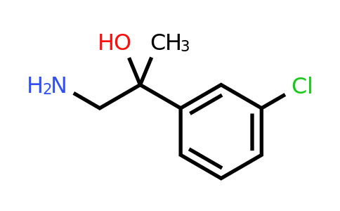 CAS 1249113-20-9 | 1-amino-2-(3-chlorophenyl)propan-2-ol