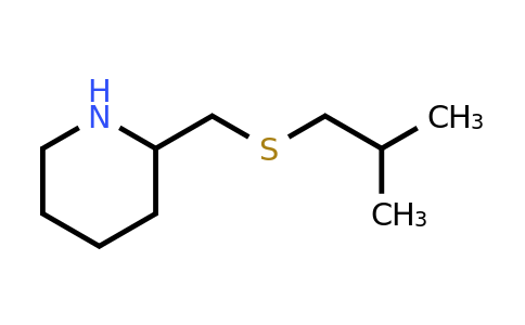 CAS 1249127-81-8 | 2-{[(2-methylpropyl)sulfanyl]methyl}piperidine