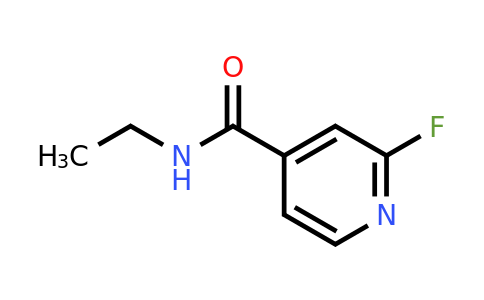 CAS 1249132-37-3 | N-ethyl-2-fluoro-pyridine-4-carboxamide