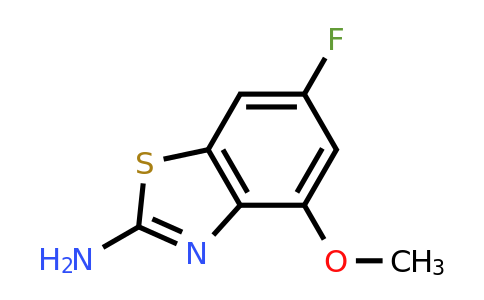 CAS 1249139-53-4 | 6-Fluoro-4-methoxy-1,3-benzothiazol-2-amine