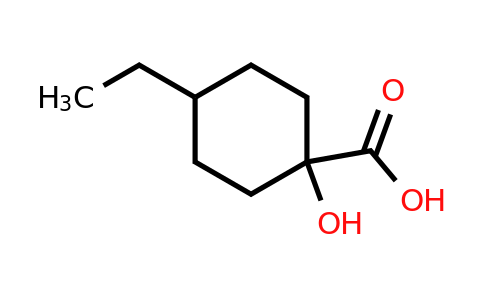 CAS 1249152-87-1 | 4-ethyl-1-hydroxycyclohexane-1-carboxylic acid