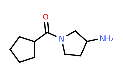 CAS 1249178-91-3 | 1-cyclopentanecarbonylpyrrolidin-3-amine