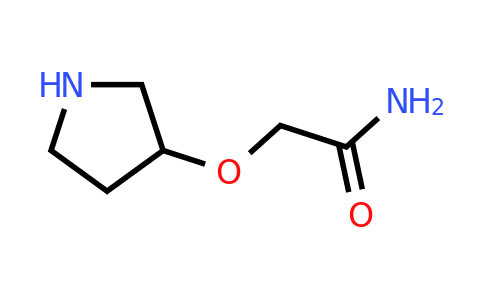 CAS 1249185-54-3 | 2-pyrrolidin-3-yloxyacetamide
