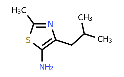 CAS 1249195-25-2 | 2-methyl-4-(2-methylpropyl)-1,3-thiazol-5-amine