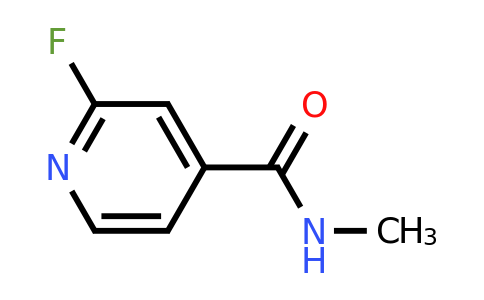 CAS 1249200-26-7 | 2-Fluoro-N-methylpyridine-4-carboxamide