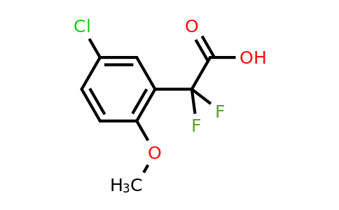 CAS 1249203-61-9 | 2-(5-chloro-2-methoxyphenyl)-2,2-difluoroacetic acid