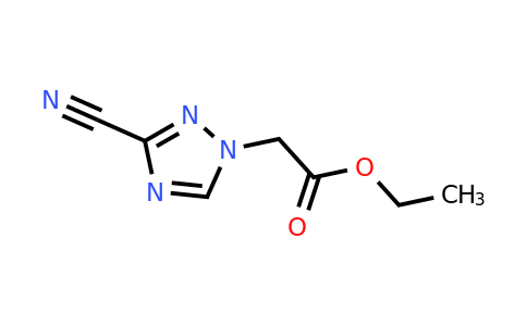 CAS 1249221-11-1 | ethyl 2-(3-cyano-1H-1,2,4-triazol-1-yl)acetate
