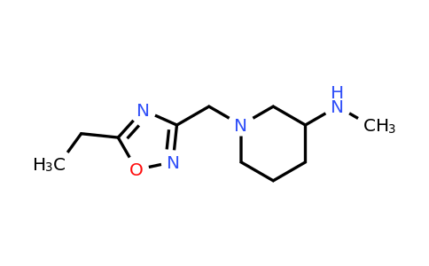 CAS 1249225-78-2 | 1-[(5-Ethyl-1,2,4-oxadiazol-3-yl)methyl]-N-methylpiperidin-3-amine
