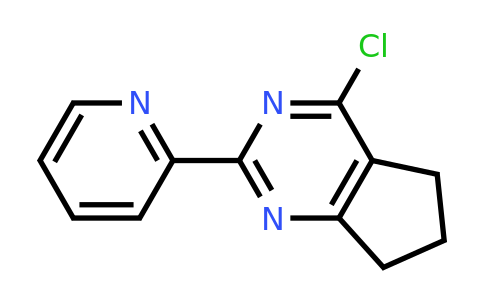 CAS 1249226-04-7 | 2-{4-chloro-5H,6H,7H-cyclopenta[d]pyrimidin-2-yl}pyridine