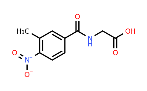CAS 124924-36-3 | 2-[(3-methyl-4-nitrophenyl)formamido]acetic acid