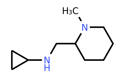CAS 1249240-38-7 | N-((1-Methylpiperidin-2-yl)methyl)cyclopropanamine