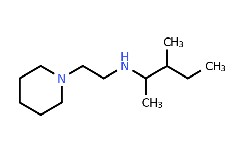 CAS 1249253-06-2 | (3-methylpentan-2-yl)[2-(piperidin-1-yl)ethyl]amine