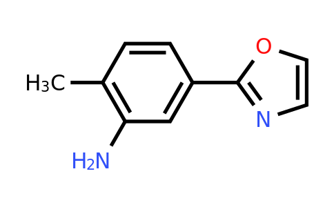 CAS 1249267-24-0 | 2-methyl-5-(1,3-oxazol-2-yl)aniline
