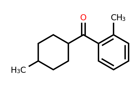 CAS 1249300-05-7 | (4-Methylcyclohexyl)(2-methylphenyl)methanone
