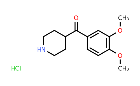 CAS 124931-48-2 | 4-(3,4-dimethoxybenzoyl)piperidine hydrochloride
