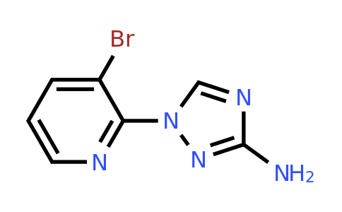 CAS 1249324-60-4 | 1-(3-bromopyridin-2-yl)-1H-1,2,4-triazol-3-amine