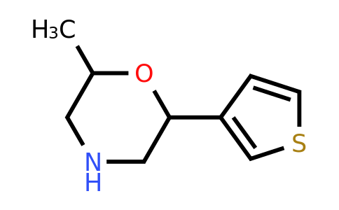 CAS 1249332-11-3 | 2-methyl-6-(thiophen-3-yl)morpholine