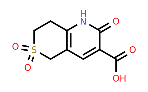 CAS 1249349-29-8 | 2-Oxo-2,5,7,8-tetrahydro-1H-thiopyrano[4,3-b]pyridine-3-carboxylic acid 6,6-dioxide