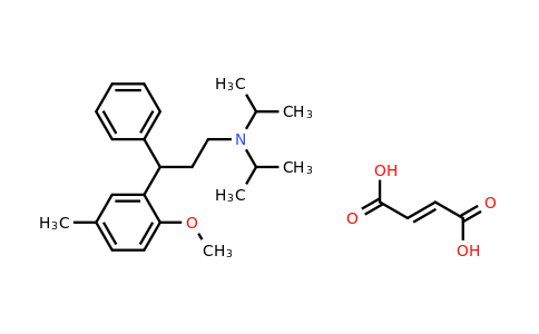 CAS 124935-88-2 | N,N-diisopropyl-3-(2-methoxy-5-methylphenyl)-3-phenylpropan-1-amine fumarate