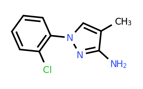 CAS 1249384-77-7 | 1-(2-chlorophenyl)-4-methyl-1H-pyrazol-3-amine