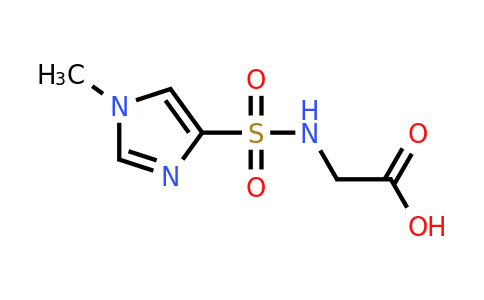CAS 1249411-93-5 | 2-(1-methyl-1H-imidazole-4-sulfonamido)acetic acid