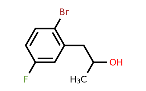 CAS 1249436-73-4 | 1-(2-Bromo-5-fluorophenyl)propan-2-ol