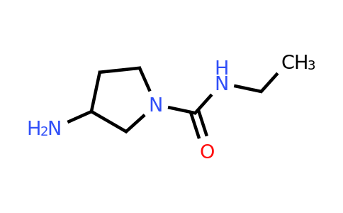 CAS 1249451-05-5 | 3-amino-N-ethyl-pyrrolidine-1-carboxamide