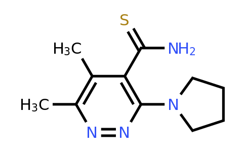 CAS 1249465-16-4 | 5,6-Dimethyl-3-(pyrrolidin-1-yl)pyridazine-4-carbothioamide