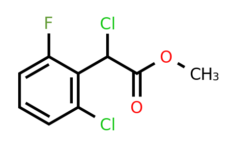 CAS 1249469-49-5 | methyl 2-chloro-2-(2-chloro-6-fluorophenyl)acetate