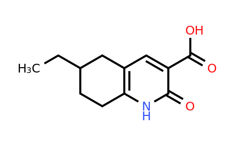 CAS 1249477-24-4 | 6-Ethyl-2-oxo-1,2,5,6,7,8-hexahydroquinoline-3-carboxylic acid