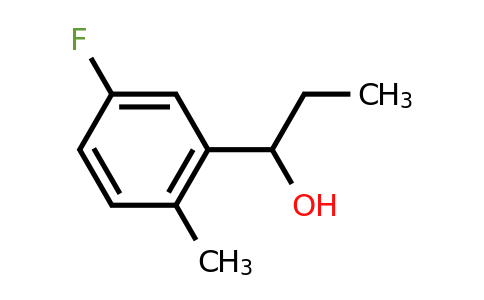 CAS 1249487-45-3 | 1-(5-Fluoro-2-methylphenyl)propan-1-ol