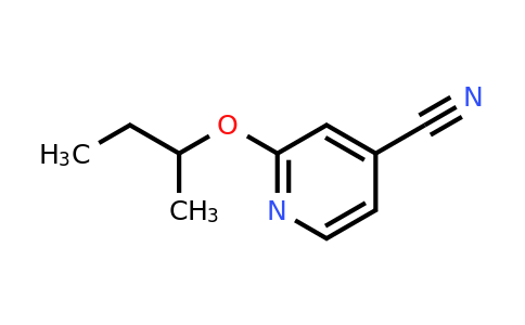 CAS 1249490-07-0 | 2-(butan-2-yloxy)pyridine-4-carbonitrile