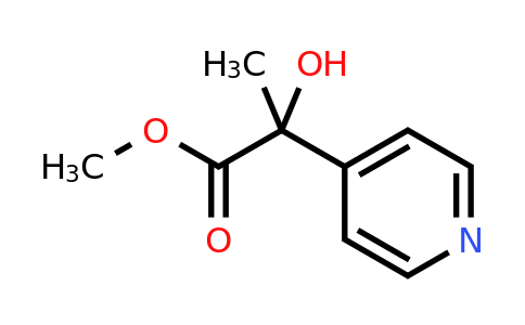 CAS 1249538-66-6 | methyl 2-hydroxy-2-(pyridin-4-yl)propanoate
