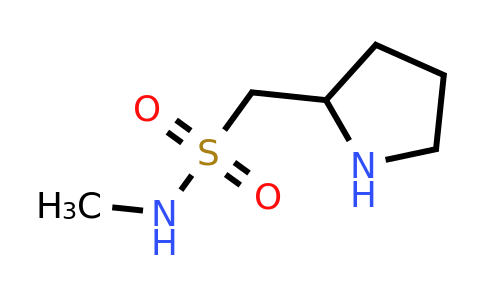 CAS 1249539-31-8 | N-methyl-1-(pyrrolidin-2-yl)methanesulfonamide