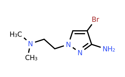 CAS 1249544-10-2 | 4-Bromo-1-[2-(dimethylamino)ethyl]-1H-pyrazol-3-amine