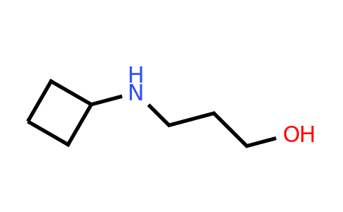 CAS 1249564-26-8 | 3-(cyclobutylamino)propan-1-ol