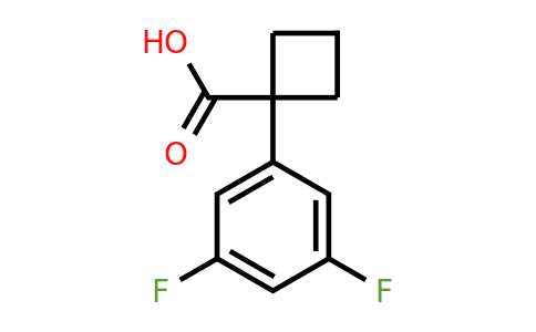 CAS 1249568-55-5 | 1-(3,5-Difluorophenyl)cyclobutanecarboxylic acid