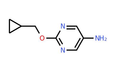 CAS 1249578-99-1 | 2-(Cyclopropylmethoxy)pyrimidin-5-amine