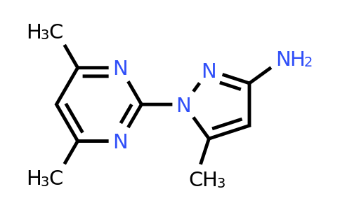 CAS 1249585-67-8 | 1-(4,6-dimethylpyrimidin-2-yl)-5-methyl-1H-pyrazol-3-amine