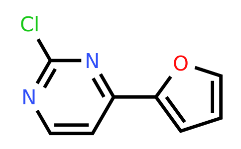 CAS 124959-28-0 | 2-Chloro-4-(furan-2-yl)pyrimidine