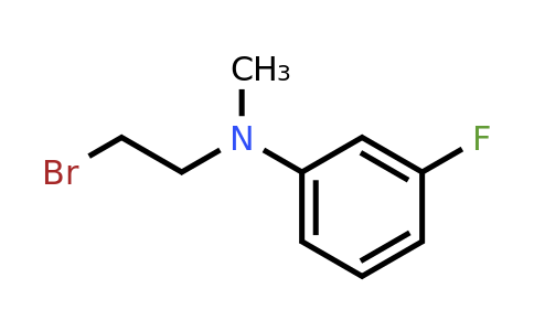 CAS 1249593-87-0 | N-(2-Bromoethyl)-3-fluoro-N-methylaniline