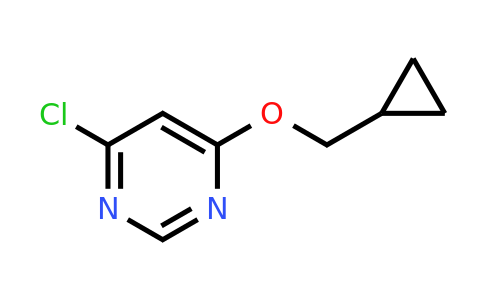 CAS 1249603-83-5 | 4-Chloro-6-(cyclopropylmethoxy)pyrimidine