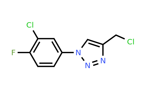 CAS 1249604-96-3 | 1-(3-chloro-4-fluorophenyl)-4-(chloromethyl)-1H-1,2,3-triazole