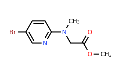 CAS 1249621-29-1 | methyl 2-[(5-bromopyridin-2-yl)(methyl)amino]acetate