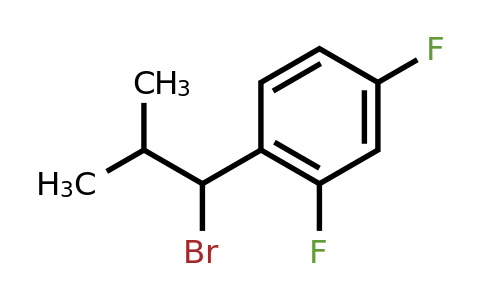 CAS 1249632-63-0 | 1-(1-bromo-2-methylpropyl)-2,4-difluorobenzene
