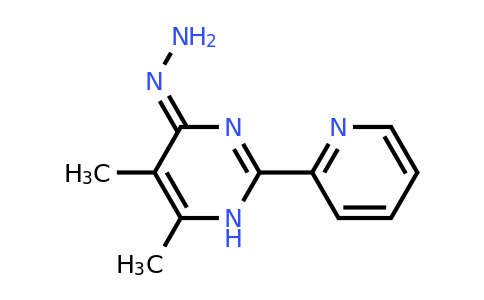 CAS 1249637-98-6 | 4-Hydrazinylidene-5,6-dimethyl-2-(pyridin-2-yl)-1,4-dihydropyrimidine