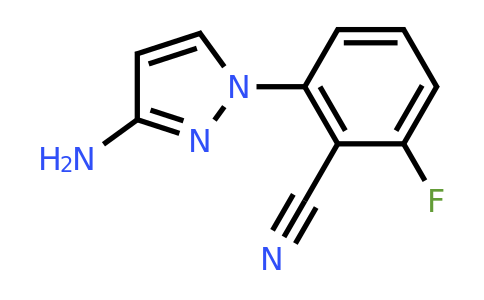CAS 1249650-30-3 | 2-(3-amino-1H-pyrazol-1-yl)-6-fluorobenzonitrile